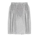 Bamboo Terry Spa Wrap In Grey - Infinity Raine
