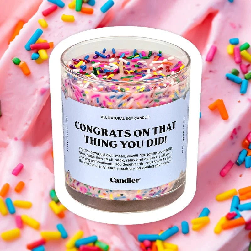 Congrats On That Thing You Did Candle - Infinity Raine