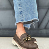 Corkys Not Literally Loafers In Chocolate - Infinity Raine