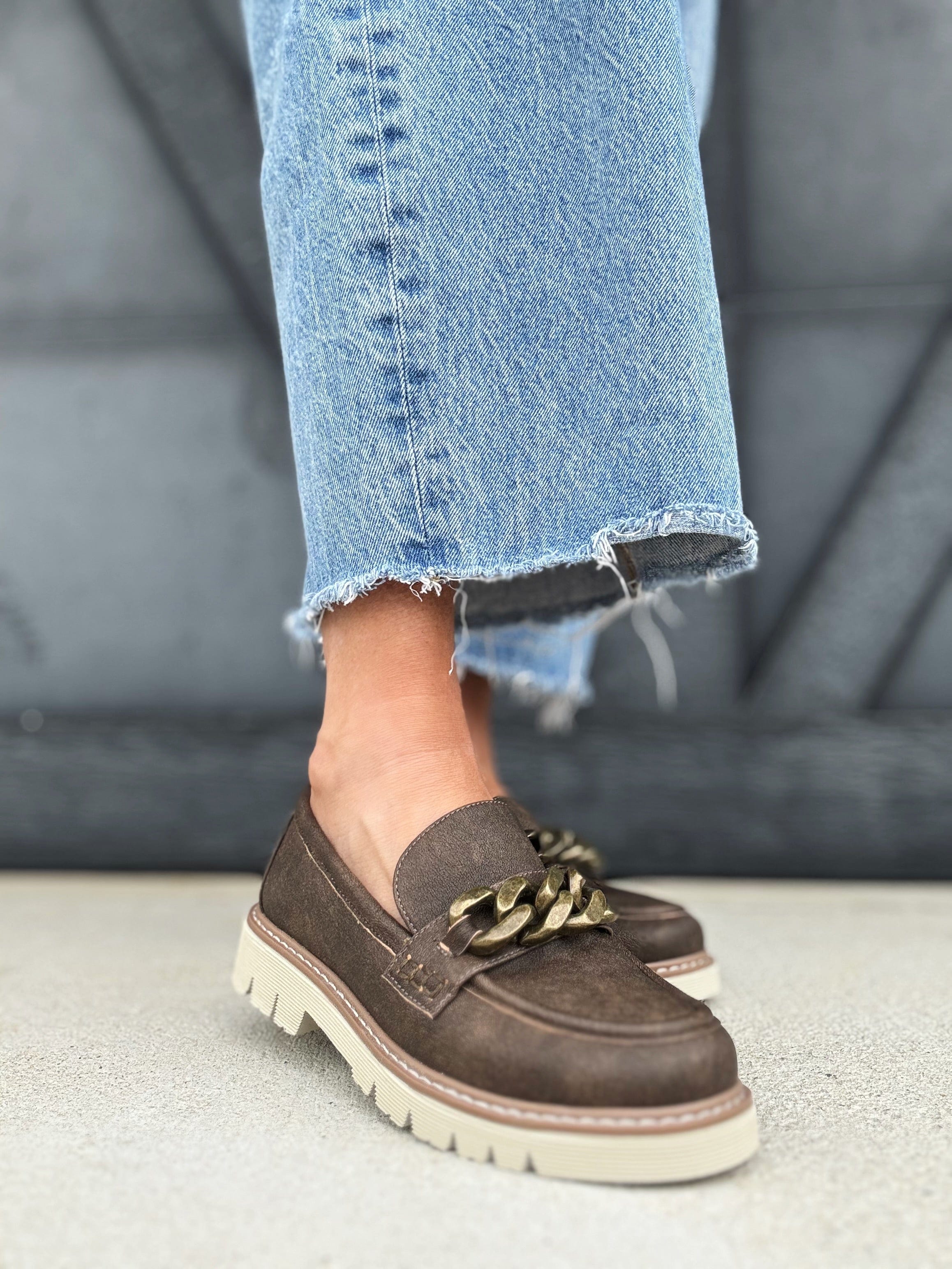 Corkys Not Literally Loafers In Chocolate - Infinity Raine