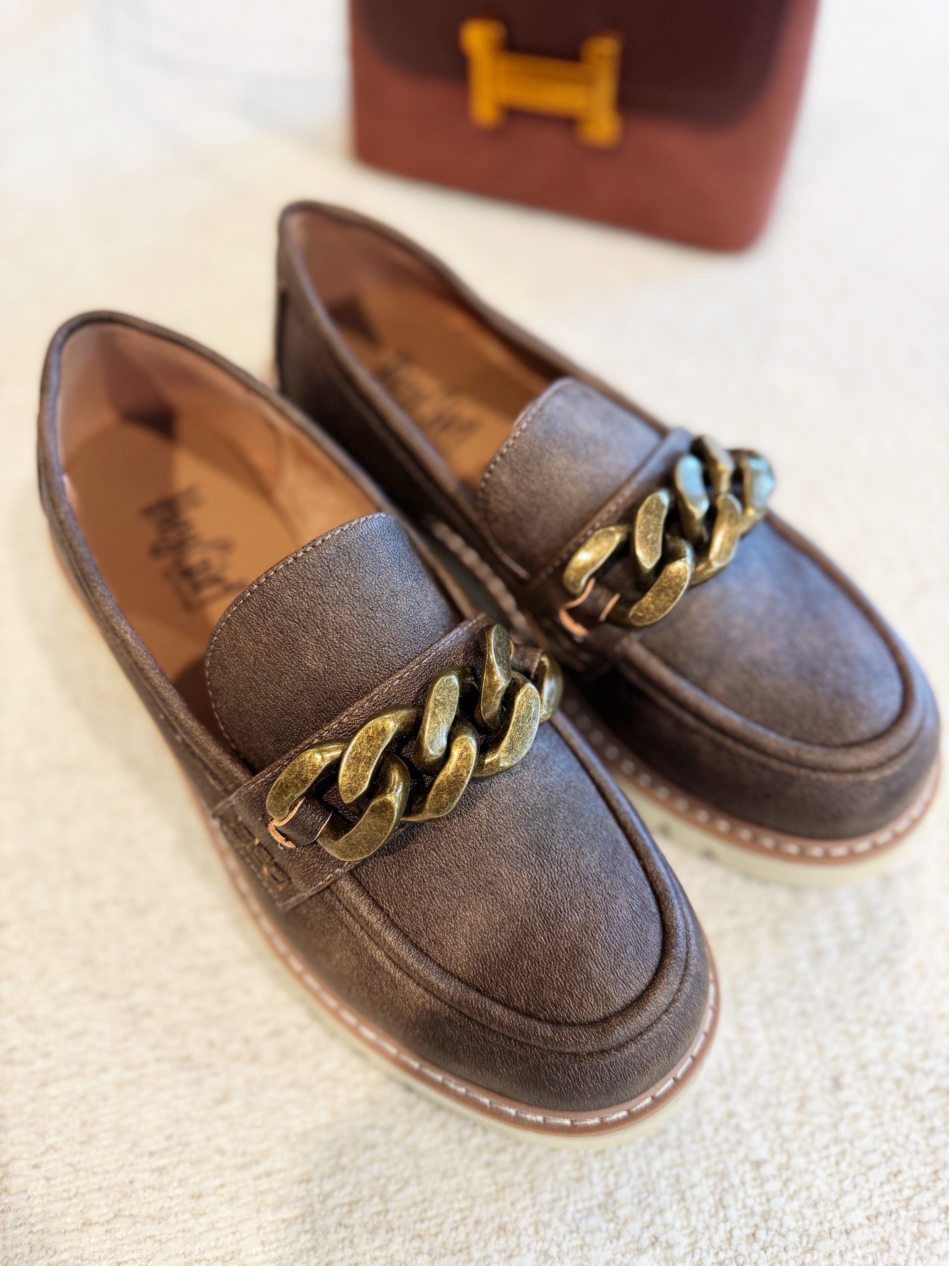 Corkys Not Literally Loafers In Chocolate - Infinity Raine