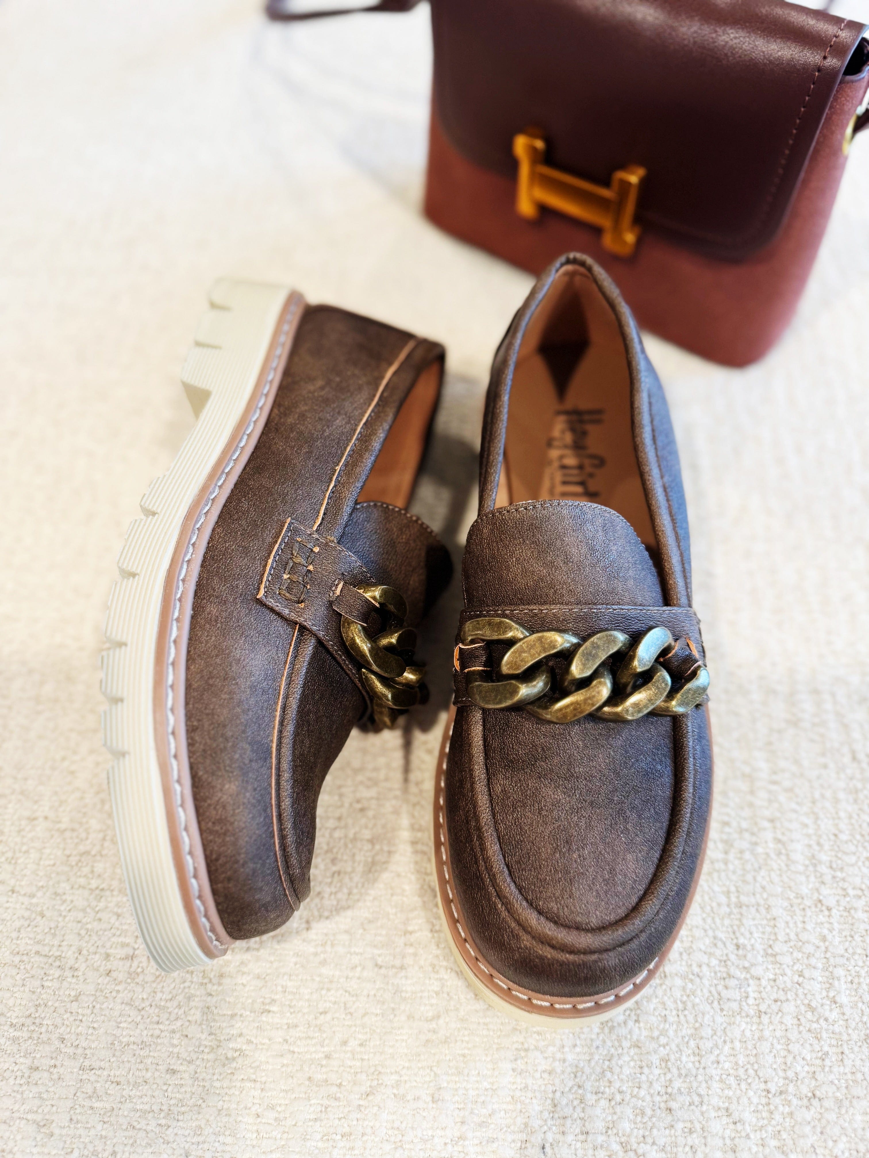 Corkys Not Literally Loafers In Chocolate - Infinity Raine
