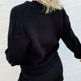 French Connection Outerwear - Cardigans French Connection Pearl Bow Cardigan In Black