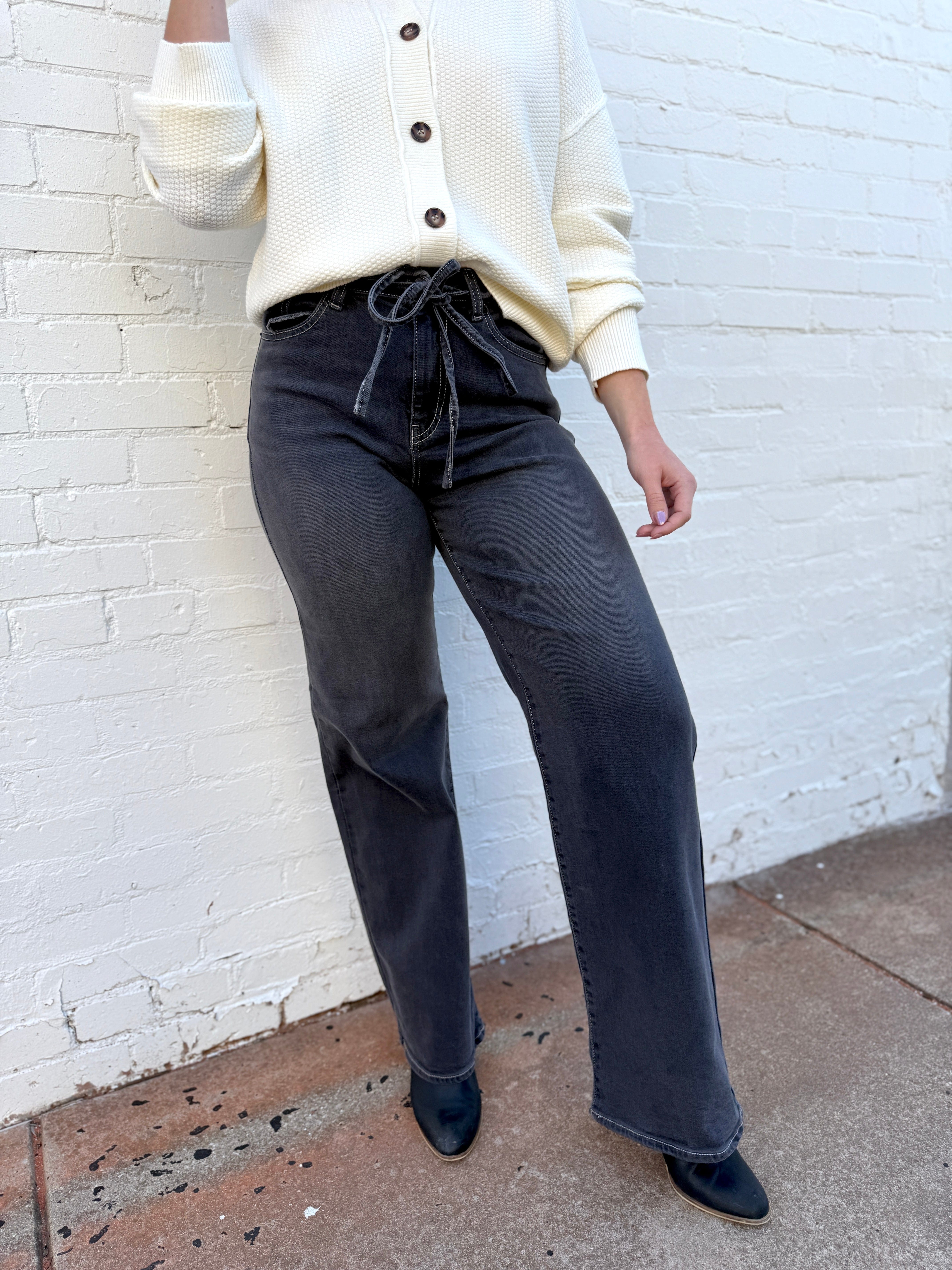 L.T.J Bottoms - Pants L.T.J Gia High Rise Jeans In Shadow