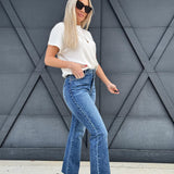 L.T.J Sicily Scissor Cut Jeans - Infinity Raine