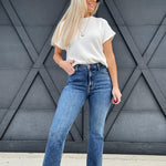 L.T.J Sicily Scissor Cut Jeans - Infinity Raine