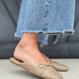 Shu Shop Andrea Mule In Natural Woven - Infinity Raine
