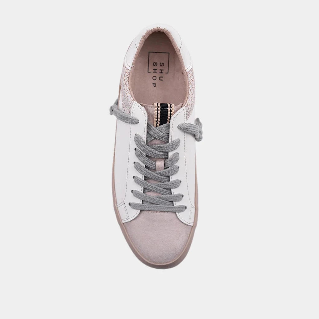 Shu Shop Rebel Sneaker In White - Infinity Raine
