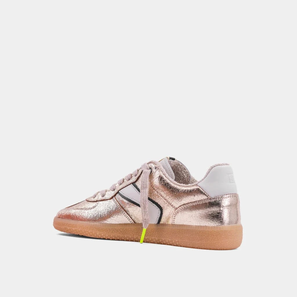Shu Shop Sylvia Sneaker In Gold - Infinity Raine