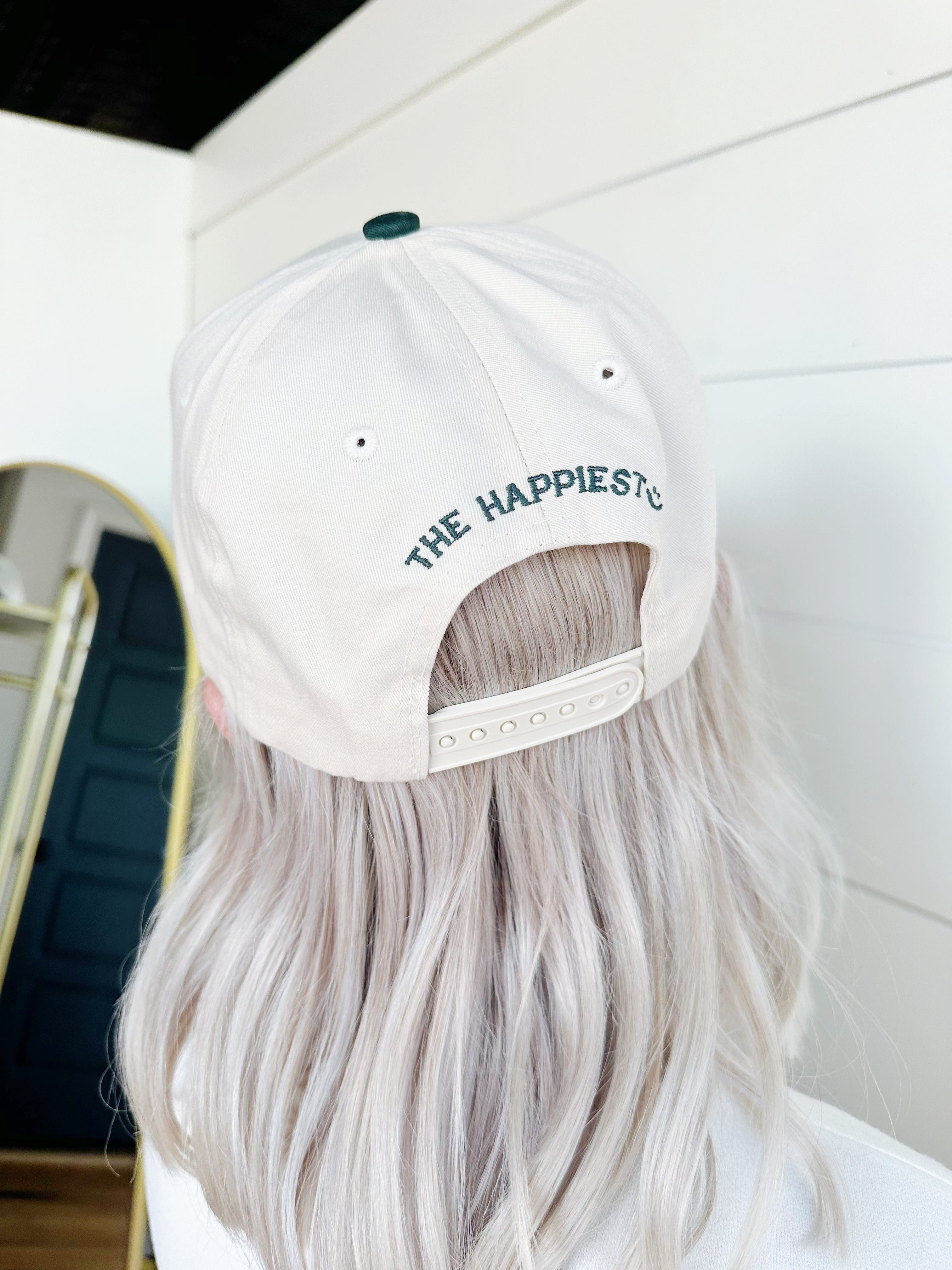 I can't Afford To Be Here Trucker In Green - Infinity Raine