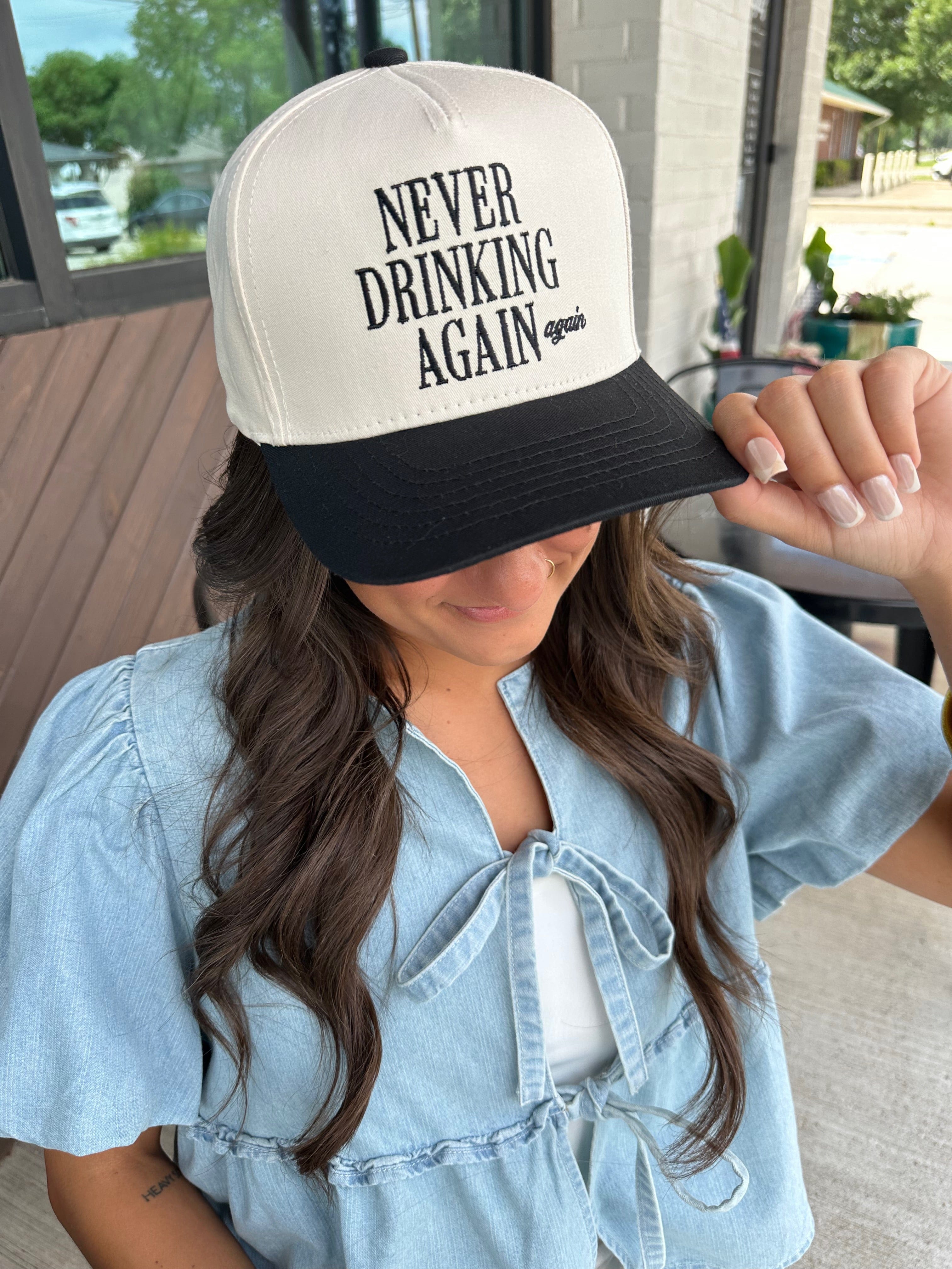 Never Drinking Again Trucker Hat - Infinity Raine