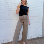 The Workshop Studio Tops - Blouses Asymmetrical Top In Black