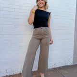 The Workshop Studio Tops - Blouses Asymmetrical Top In Black