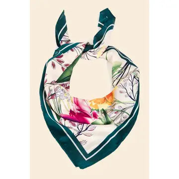 Floral Garden Print Bandana - Infinity Raine