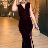 Femme Fatale Midi Dress