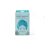 Lemon Lavender Mane Squeeze Reversible Satin Hair Towel - Infinity Raine