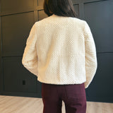 So So Soft Faux Fur Jacket In Ivory