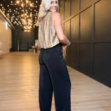 City Daze Top In Taupe