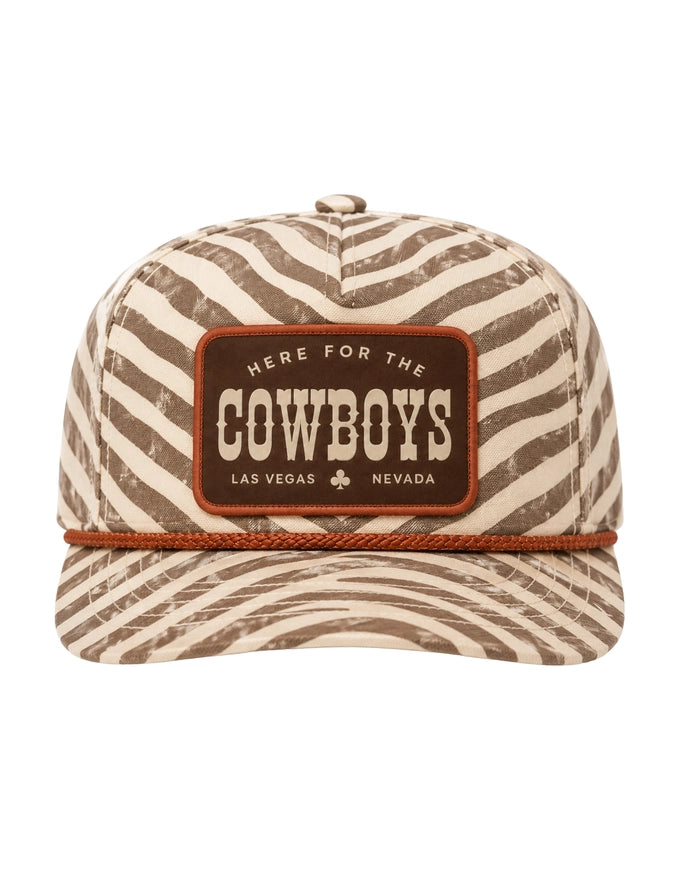 Here For The Cowboys Canvas Cap - Infinity Raine