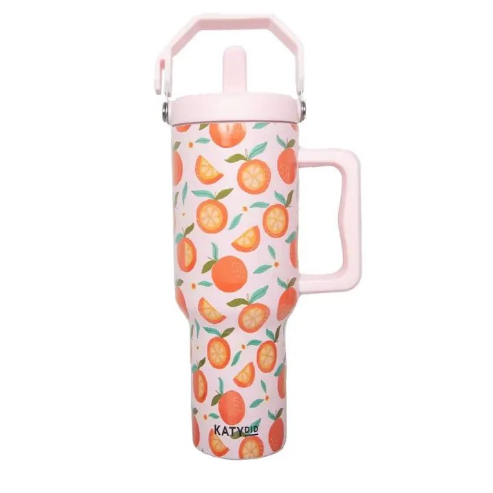 38oz Sweet Citrus Orange Tumbler - Infinity Raine