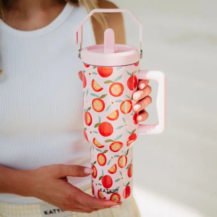 38oz Sweet Citrus Orange Tumbler - Infinity Raine