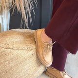 Corkys Lace Up Loafer Fall For It In Camel