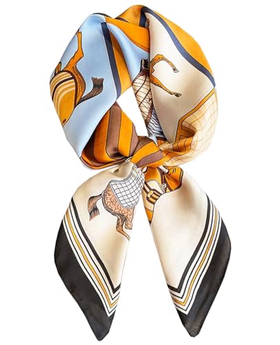 Chic Accent Scarf In Yellow - Infinity Raine