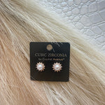 Pearl Flower Post earring - Infinity Raine