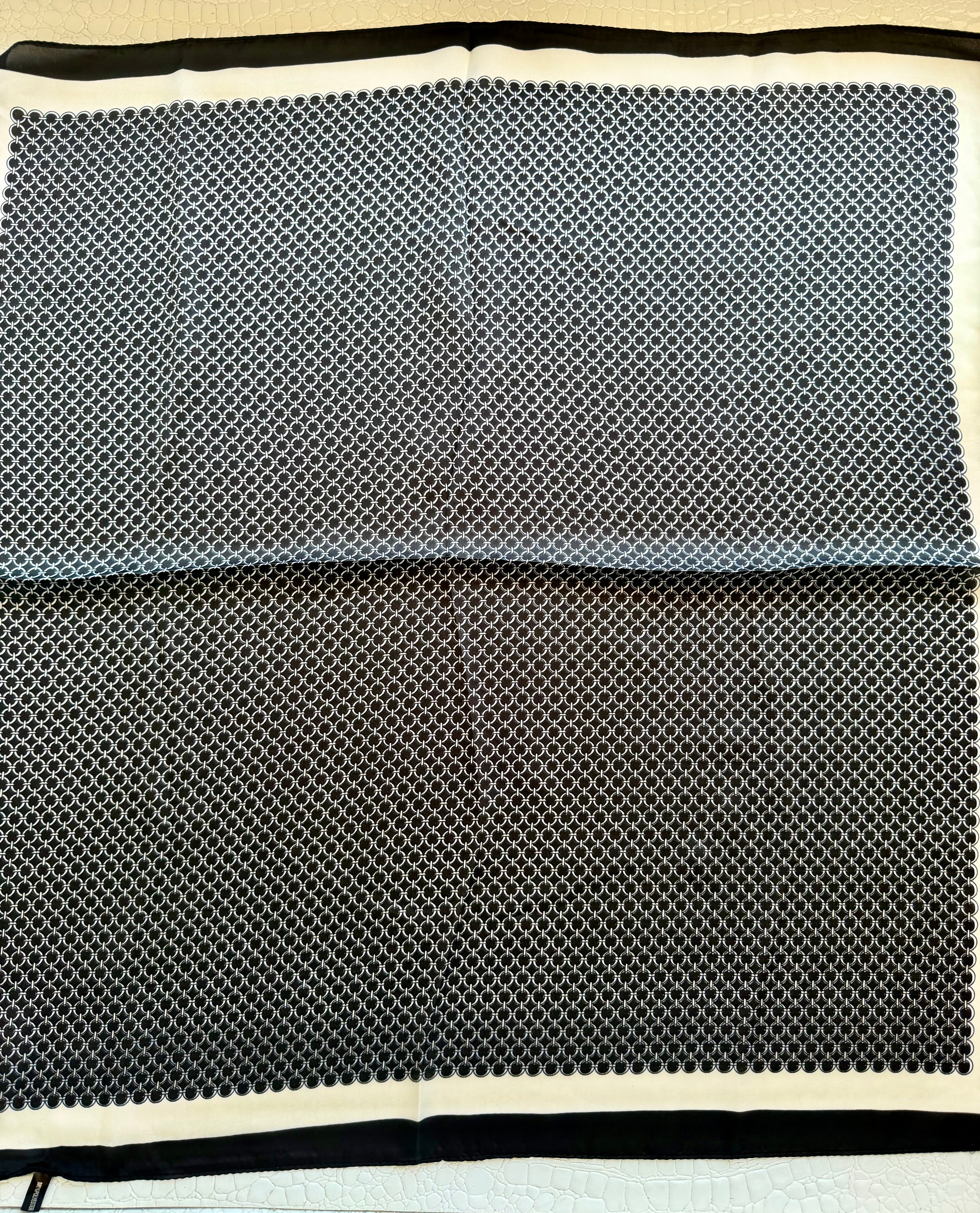 Chic Accent Scarf In Black - Infinity Raine