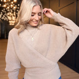 Teagan Two Piece Sweater In Oatmeal