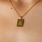 You Are Loved Pendant Necklace - Infinity Raine