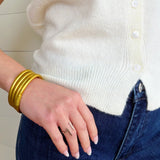 I Am Enough Double Bar Ring