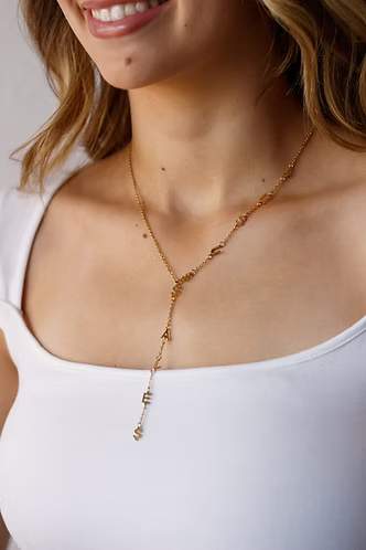 Jesus Saves Necklace In Gold - Infinity Raine