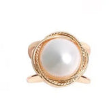 Gold Round Scarf Charm - Infinity Raine