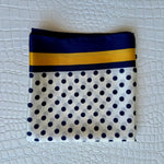 Chic Accent Scarf In Polka Dot - Infinity Raine