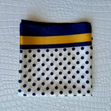 Chic Accent Scarf In Polka Dot - Infinity Raine