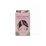Lemon Lavender Mane Squeeze Reversible Satin Hair Towel - Infinity Raine