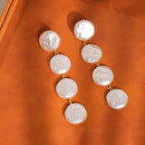 Héloïse 18K Non-Tarnish Pearl Drop Earring In Pearl - Infinity Raine