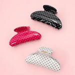 Polka Dot Hair Claw Clip - Infinity Raine