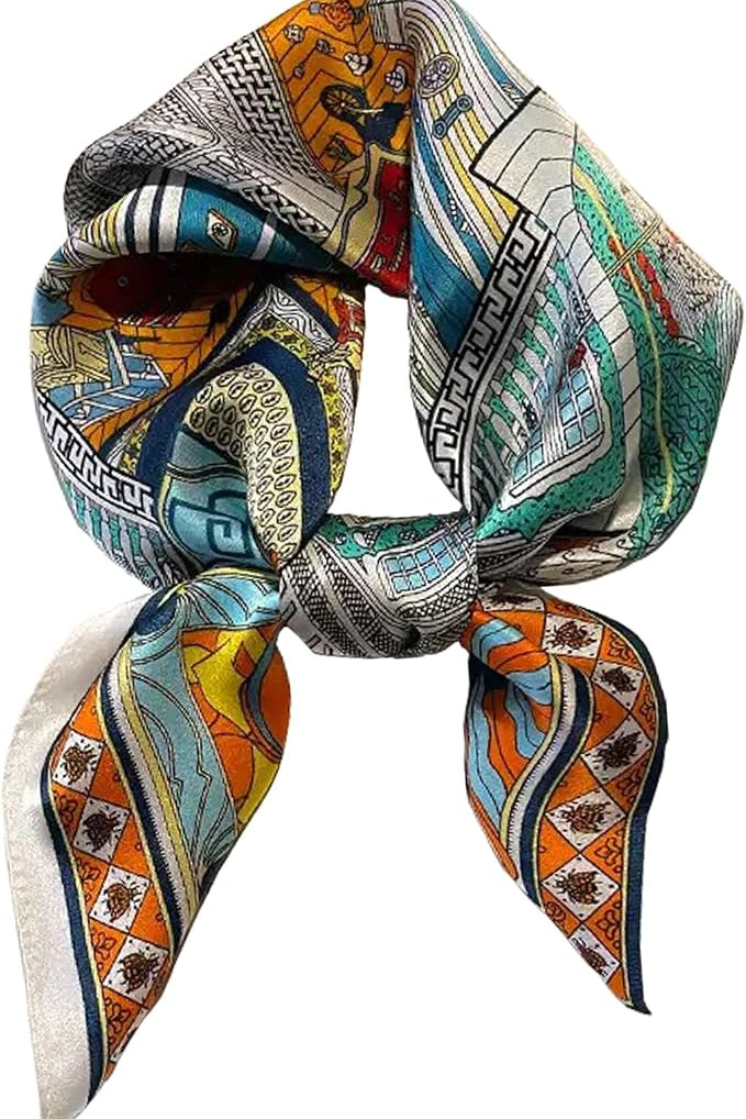 Chic Accent Scarf In Multi - Infinity Raine