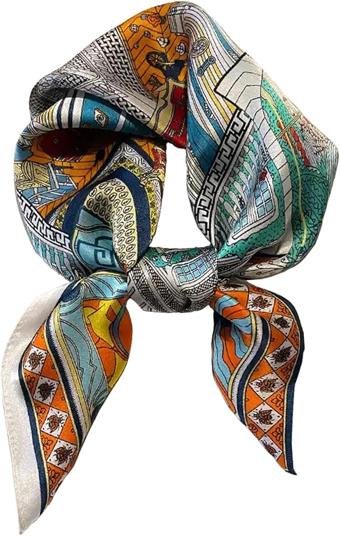 Chic Accent Scarf In Multi - Infinity Raine