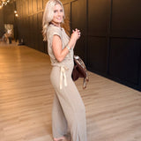 Tommy Pull On Pant In Taupe
