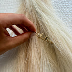 Tiny Gold Pave T Bracelet - Infinity Raine