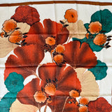 Chic Accent Scarf In Red And Green - Infinity Raine