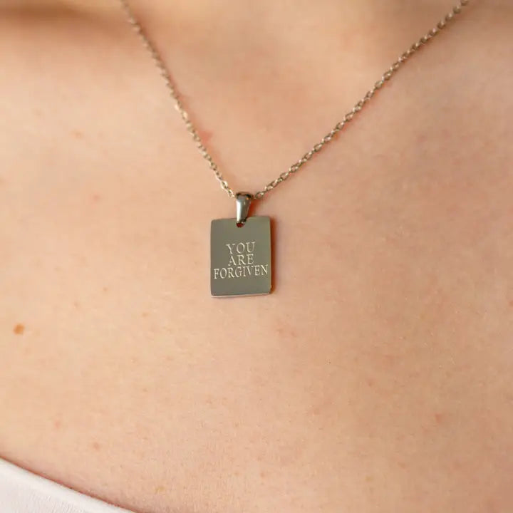 You Are Forgiven Pendant Necklace - Infinity Raine