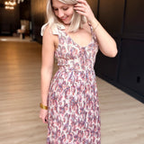 En Province Midi Dress In Multi