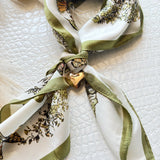 Heart Scarf Charm