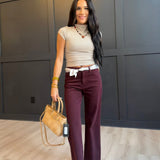 Mock Neck Cap Sleeve Heathered Knit Top- Taupe - Infinity Raine