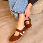 Corkys Flat Calm Down In Chestnut - Infinity Raine