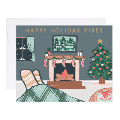 Happy Holiday Vibes Card - Infinity Raine